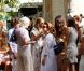 Charlotte Casiraghi au mariage de Mark Ronson et Joséphine de la Baume, à Aix-en-Provence le 2 septembre 2011
