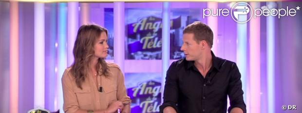 Matthieu Delormeau et Jenny Priez, dans les Anges de la télé sur NRJ 12