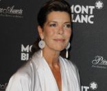 Caroline de Monaco lors de la présentation de la collection Montblanc dédiée à la princesse Grace. Le jeudi 8 septembre 2011, à l\'Opéra