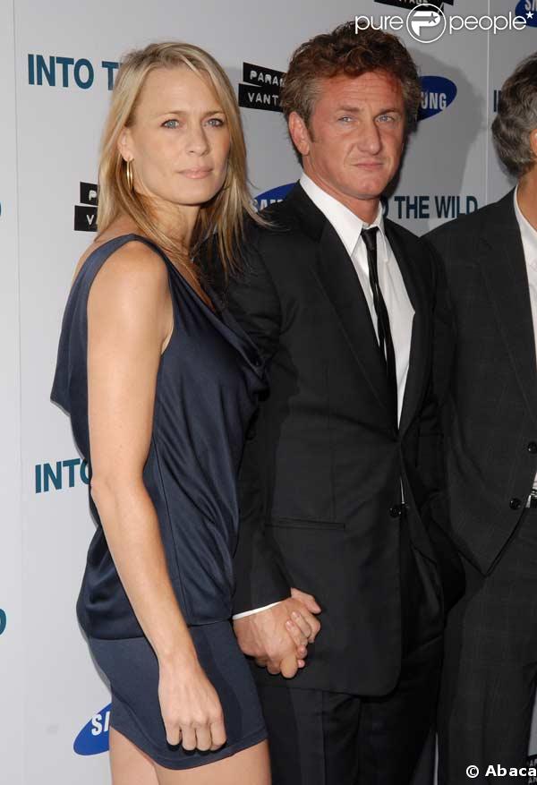 Sean Penn et Robin Wright