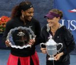 US Open 2011 : Serena Williams craque malgré Will Ferrell et Bradley Cooper