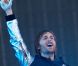 David Guetta en concert au stade Vicente Calderon à Madrid en juillet 2011 