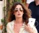 Mademoiselle Agnès pour le mariage de son amie Emma de Caunes, à Saint-Paul-de-Vence, le 10 septembre 2011.