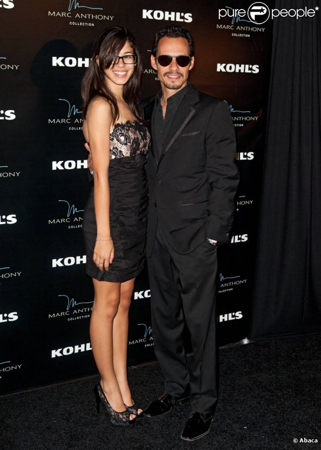 Marc Anthony a fêté son quarante-troisième anniversaire avec sa fille Ariana le 16 septembre à Miaimi