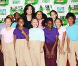 Rosie O'Donnell et les enfants lors de la soirée organisée par Rosie O'Donnell en faveur de son association Theatre for Kids, à New York le 19 septembre 2011