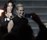 Zara Phillips lors d'un gala de charité à Auckland, en Nouvelle-Zélande. 20 septembre 2011
