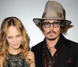Vanessa Paradis et Johnny Depp, au festival de Cannes, le 18 mai 2010.