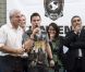 Luis Fernandez et Kevin Gameiro le 26 septembre pour l'inauguration du Five de Bezons