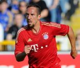 Franck Ribéry, le 14 juillet 2011 à Jena<br />