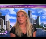 Loana, invitée sur le plateau des  Anges - Le Mag , jeudi 29 septembre 2011.