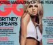 Britney Spears déboutonne son mini-short en jean pour le GQ de novembre 2003.