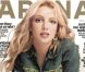 Août 2001 : la chanteuse Britney Spears prend la pose pour le magazine Arena.