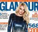 C'est une Britney Spears très Glamour dans sa robe Matthew Williamson qui pose en Une du magazine. October 2011.