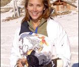 Melissa Theuriau en janvier 2007 au festival du film de l\'Alpe d\'Huez pendant lequel elle rencontrera Jamel : Coup de foudre !<br />