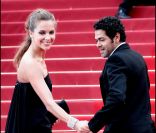 Jamel et Melissa au Festival de Cannes en mai 2010<br />