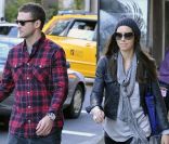 Justin Timberlake et Jessica Biel dans les rues de New York le 19 septembre 2011