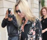 Kate Moss à Paris le 4 octobre 2011