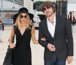 Rachel Zoe et Rodger Berman arrivent au défilé Valentino lors de la Fashion Week parisienne le 4 octobre 2011