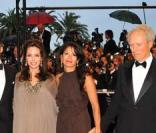 Brad Pitt,Angelina Jolie,Clint Eastwood et sa femme Dina Ruiz