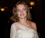 Natalia Vodianova à son arrivée à la soirée Kate Moss for Fred à Paris le 4 octobre 2011