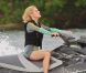 Rachael Taylor sur le tournage de Charlie's Angels , à Miami, le 4 octobre 2011.
