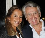 Nicole et Gilbert Coullier à la première de Cabaret au Théâtre de Marigny à Paris, le 6 octobre 2011.