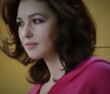 Monica Bellucci dans un making of de la campagne Bompard