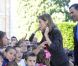 Felipe et Letizia d'Espagne assistent à une réunion du comité du patrimoine mondial de l'UNESCO au palais de San Ildefonso le 10 octobre 2011