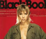 Scarlett Johansson en couverture du magazine Blackbook. Automne 2003.<br />
