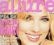 Scarlett Johansson, véritable canon de beauté, pose en Une du magazine Allure. Août 2005.