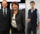 Entre François Hollande, Martine Aubry et Simon Baker, les Français ont choisi