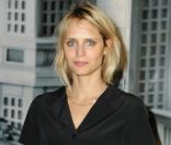 Sabrina Seyvecou, le 18 octobre 2011 à Paris pour le vernissage de l'exposition Metropolis à la Cinémathèque française.