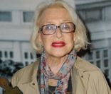 Micheline Presle le 18 octobre 2011 à Paris pour le vernissage de l'exposition Metropolis à la Cinémathèque française.