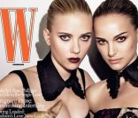Natalie Portman et Scarlett Johansson, élégantes sexy et sérieuses pour W. Février 2008.<br />