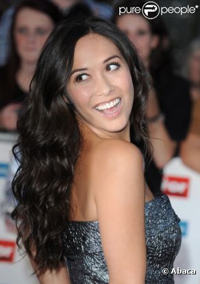 Myleene Klass, rayonnante le 3 octobre 2011 à Londres au Grosvenor House Hotel