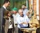 Letizia d'Espagne et son mari Felipe à San Tirso de Abres, élu "meilleur village des Asturies 2011", le 22 octobre 2011