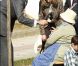 Letizia d'Espagne et son mari Felipe à San Tirso de Abres, élu "meilleur village des Asturies 2011", le 22 octobre 2011