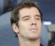 Richard Gasquet au Parc des Princes à Paris le 23 octobre 2011