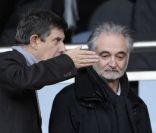 Jacques Attali au Parc des Princes à Paris le 23 octobre 2011