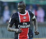 Mamadou Sakho lors du match opposant le PSG à Dijon (2-0) le 23 octobre 2011 au Parc des Princes à Paris