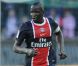 Mamadou Sakho lors du match opposant le PSG à Dijon (2-0) le 23 octobre 2011 au Parc des Princes à Paris