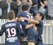 Le PSG lors du match opposant le PSG à Dijon (2-0) le 23 octobre 2011 au Parc des Princes à Paris