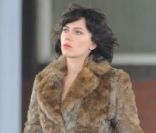 Scarlett Johansson est sur le tournage d\'Under the skin à Glasgow le 24 octobre 2011.