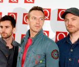 Coldplay lors des Q Awards à Londres le 24 octobre 2011