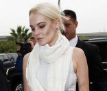 Lindsay Lohan se rend au tribunal, à Los Angeles, le 19 octobre 2011. 