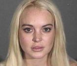 Mugshot de Lindsay Lohan pris par la police de Los Angeles, le 19 octobre 2011.