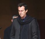 Jean-Luc Reichmann aux obsèques de Roland Hubert, à Paris, le 18 octobre 2011.