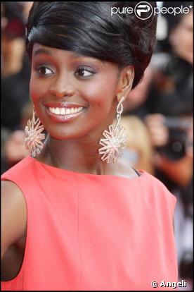 Aïssa Maïga, magnifique dans un style rétro