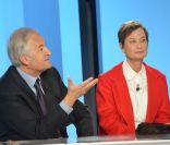 Florence Brunold et Jacques Mailhot dans l'émission Vendredi sur un plateau !, diffusée le 28 octobre 2011 sur France 3