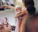 Victoria Beckham ne quitte plus sa petite Harper même lorsqu'elle fait du shopping à New York en septembre 2011